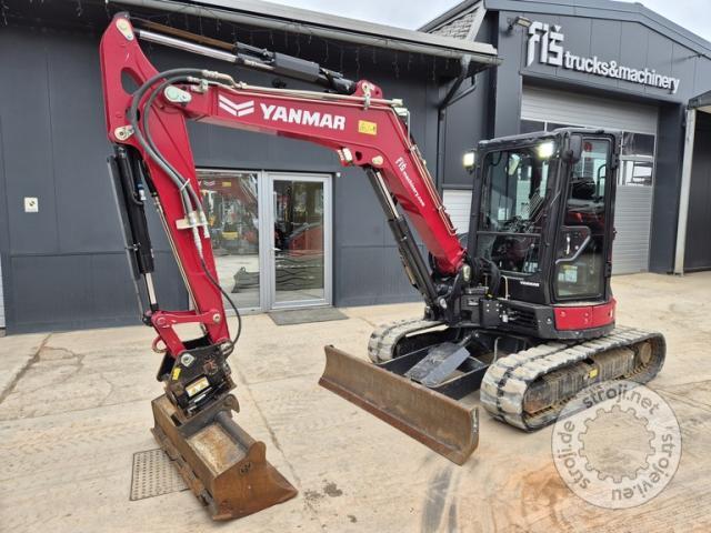 Mini bagri, YANMAR VIO57-6B - 2023 LETNIK - POWERTILT - 1145 UR