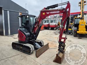 Mini bagri, YANMAR VIO57-6B - 2023 LETNIK - POWERTILT - 1145 UR