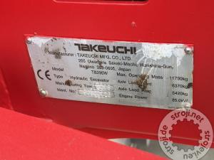 Bagri na kolesih, TAKEUCHI TB295W - ROTOTILT - 2018 LETNIK - 9495 UR