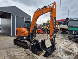Bagri goseničarji, DOOSAN DEVELON DX85R - LETNIK 2023 - 3X NOVE ŽLICE