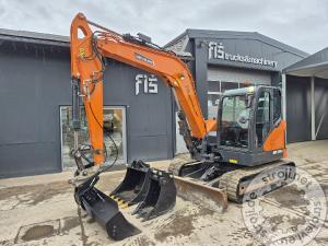 bagri goseniarji doosan develon dx85r letnik 2023 3x nove lice