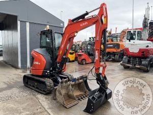 Bagri goseničarji, KUBOTA U56-5 - LETNIK 2025 - 270 DELOVNIH UR - 4X ŽLICA