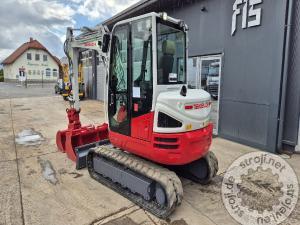 Mini bagri, TAKEUCHI TB250-2 - POWERTILT - LETNIK 2021 - 3315 DELOVNIH 