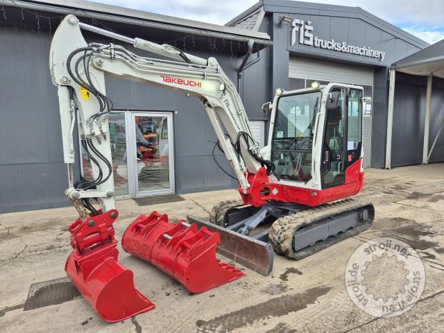 Mini bagri, TAKEUCHI TB250-2 - POWERTILT - LETNIK 2021 - 3315 DELOVNIH 