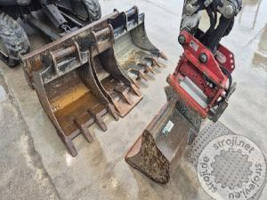 Mini bagri, Ostali E35Z - 2021 LETNIK - 1610 UR - POWERTILT -4X ŽLICA