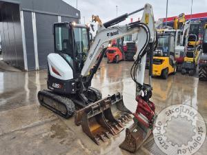 Mini bagri, Ostali E35Z - 2021 LETNIK - 1610 UR - POWERTILT -4X ŽLICA