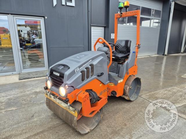 Valjarji valjar za jarke, HAMM HD 10C VV - 2017 LETNIK - 1240 DELOVNIH UR