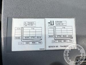 Viličarji čelni, JUNGHEINRICH TFG 430 - 2010 LETNIK - 2100 UR – TRIPLEX