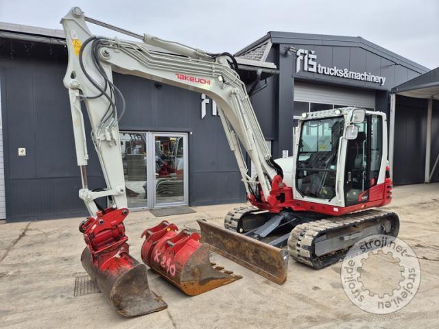 Mini bagri, TAKEUCHI TB290-2 - POWERTILT - 3X ŽLICA - 1220 UR 