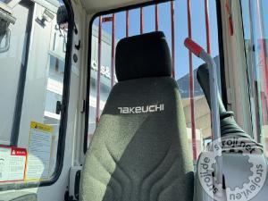 Demperji demper goseničar, TAKEUCHI TCR50 - 2017 LETNIK - 2405 DELOVNIH UR