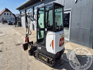 Mini bagri, BOBCAT E19 - POWERTILT - 3X ŽLICA - 2020 LETNIK - 1305 UR