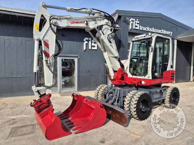 Bagri na kolesih, TAKEUCHI TB295W - POWERTILT - 3X NOVA ŽLICA - 5995 UR - 202