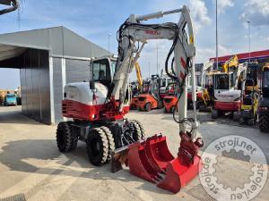 Bagri na kolesih, TAKEUCHI TB295W - POWERTILT - 3X NOVA ŽLICA - 5995 UR - 202