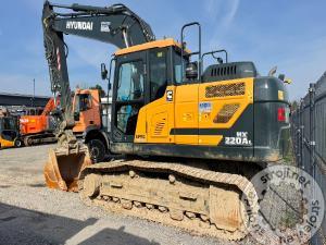 Bagri goseničarji, HYUNDAI HX220AL - POWERTILT - 2023 LETNIK - 1155 UR