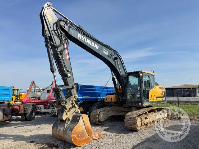 Bagri goseničarji, HYUNDAI HX220AL - POWERTILT - 2023 LETNIK - 1155 UR