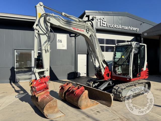 Mini bagri, TAKEUCHI TB290-2 - 2022 LETNIK - POWERTILT - 3X ŽLICA - 945