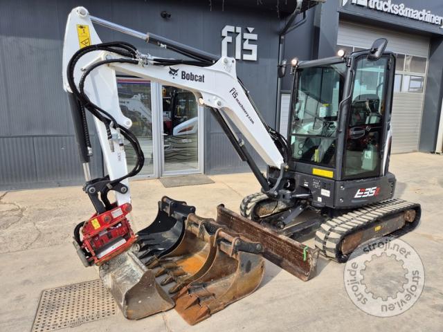 Mini bagri, BOBCAT E35Z - 2021 LETNIK - 1740 UR - POWERTILT -4X ŽLICA