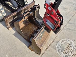 Mini bagri, BOBCAT E26 - POWERTILT - 3X ŽLICA - 2020 LETNIK - 1240 UR