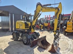 Bagri na kolesih, WACKER NEUSON EW100 – POWERTILT – 3X ŽLICE – 2021 LETNIK