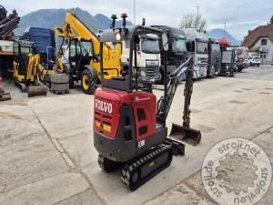 Mini bagri, VOLVO EC18D – LETNIK 2017 – 1625 DELOVNIH UR