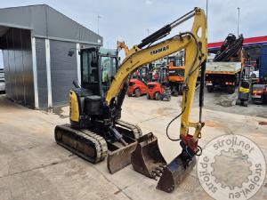 Mini bagri, YANMAR VIO57-U – LETNIK 2016 – 6100 UR - 2X ŽLICA