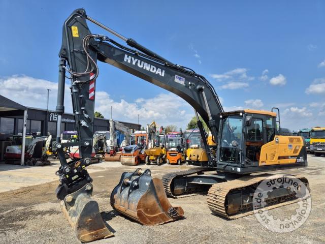 Bagri goseničarji, HYUNDAI HX220AL - POWERTILT - 2023 LETNIK - 1155 UR