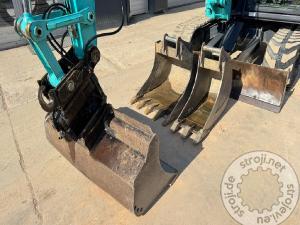 Mini bagri, KOBELCO SK85MSR-7 – POWERTILT – 3X ŽLICE – LETNIK 2020