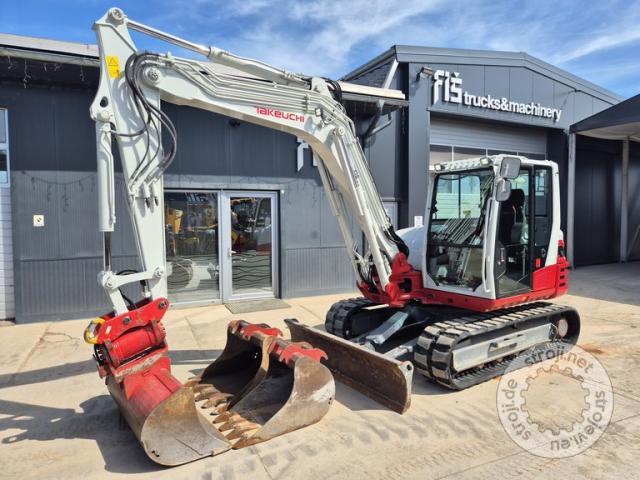 Bagri goseničarji, TAKEUCHI TB290-2 - POWERTILT - LETNIK 2023 - 1270 UR