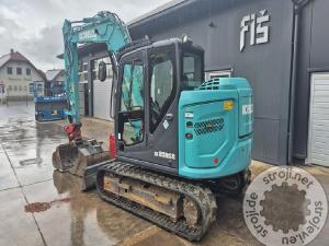 Mini bagri, KOBELCO SK85MSR-7 - POWERTILT - 3X ŽLICE - LETNIK 2019