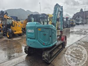 Mini bagri, KOBELCO SK85MSR-7 - POWERTILT - 3X ŽLICE - LETNIK 2019