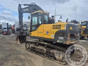 Bagri goseničarji, VOLVO EC 210 CNL - LETNIK 2007 - 13480 DELOVNIH UR - 250