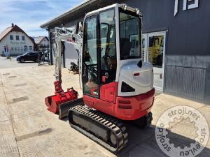 Mini bagri, TAKEUCHI TB235-2 - POWERTILT - LETNIK 2019 - 3X ŽLICE