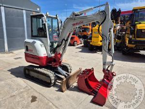 Mini bagri, TAKEUCHI TB235-2 - POWERTILT - LETNIK 2019 - 3X ŽLICE