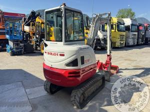 Mini bagri, TAKEUCHI TB240 - POWERTILT - 3X ŽLICE - LETNIK 2017