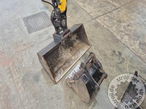 Mini bagri, JCB 16C-1 - LETNIK 2021 - 935 DELOVNIH UR - POWERTILT