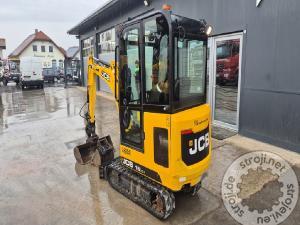 Mini bagri, JCB 16C-1 - LETNIK 2021 - 935 DELOVNIH UR - POWERTILT