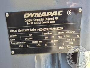 Valjarji tandem valjar, DYNAPAC CC1200C - LETNIK 2014 - 1500 DELOVNIH UR