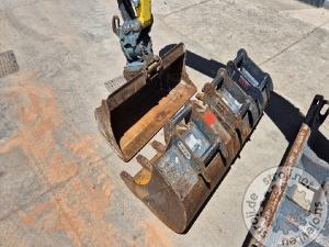 Mini bagri, WACKER NEUSON EZ36 - POWERTILT - 4X ŽLICE - LETNIK 2021