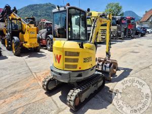 Mini bagri, WACKER NEUSON EZ36 - POWERTILT - 4X ŽLICE - LETNIK 2021