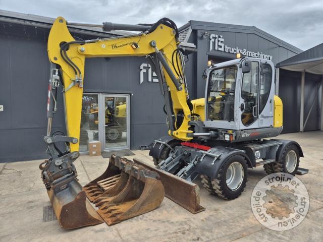 Bagri na kolesih, WACKER NEUSON EW100 - POWERTILT - 4X ŽLICE - 2019