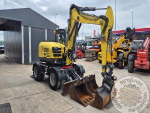 Bagri na kolesih, WACKER NEUSON EW100 - POWERTILT - 4X ŽLICE - 2019