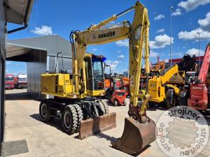 Bagri na kolesih, KOMATSU PW170ES-6 - 1999 LETNIK - 1X ŽLICA 