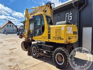 Bagri na kolesih, KOMATSU PW170ES-6 - 1999 LETNIK - 1X ŽLICA 