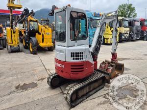 Mini bagri, TAKEUCHI TB138FR - POWERTILT - 3X ŽLICE - 2012 LETNIK 