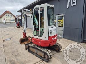 Mini bagri, TAKEUCHI TB138FR - POWERTILT - 3X ŽLICE - 2012 LETNIK 