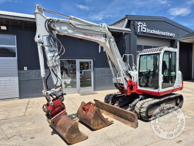 Mini bagri, TAKEUCHI TB175 - LETNIK 2006 - 12090 DELOVNIH UR - 2X ŽLICI