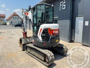 Mini bagri, BOBCAT E55Z - POWERTILT - 1445 DELOVNIH UR - 4X ŽLICE