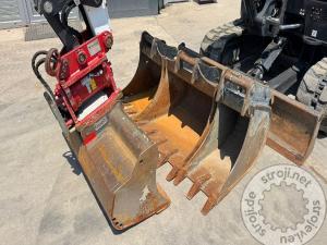 Mini bagri, BOBCAT E55Z - POWERTILT - 1445 DELOVNIH UR - 4X ŽLICE