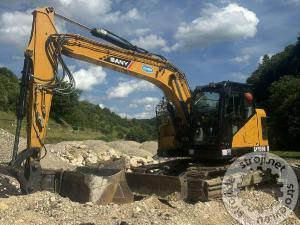Bagri goseničarji, SANY SY155U - POWERTILT - LETNIK 2022 - 3245 UR