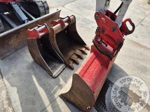 Mini bagri, TAKEUCHI TB290-2 - POWERTILT - LETNIK 2024 - 1450 UR